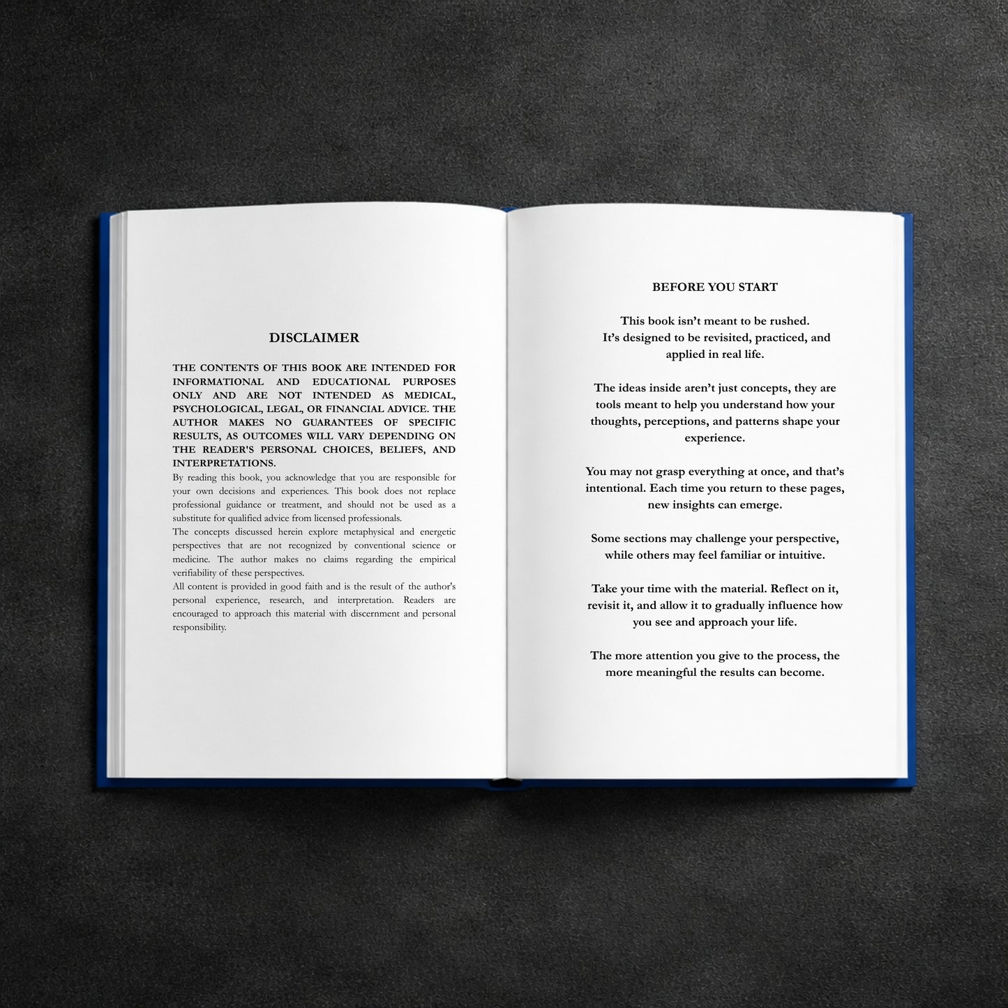 The Subconscious Manifestation by Liam Harper

